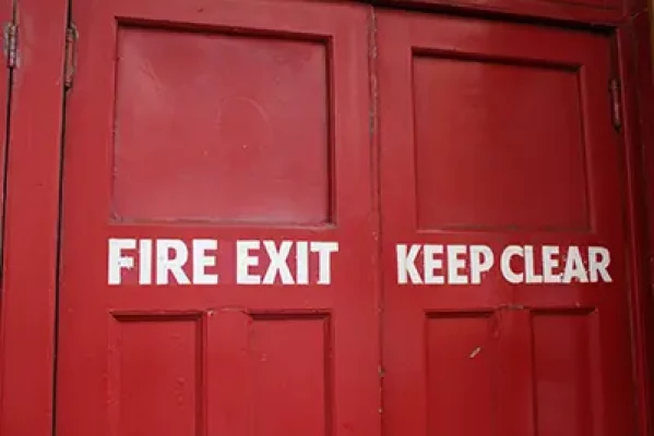 Why it's Vital to Keep Fire Escape Routes Clear This Festive Season